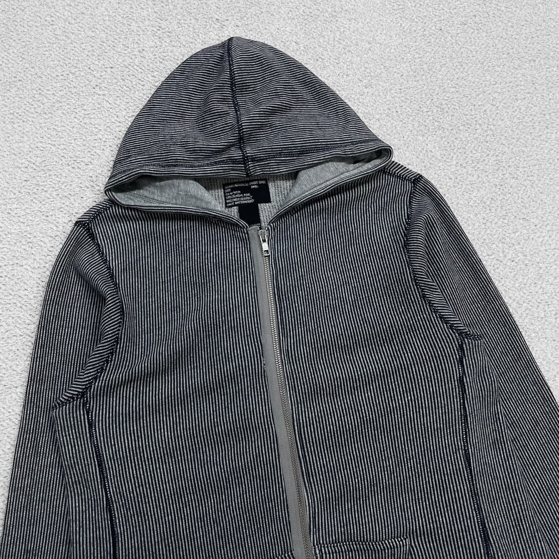 스투시 Stussy 00s 스트라이프 후드 집업 상품이미지2