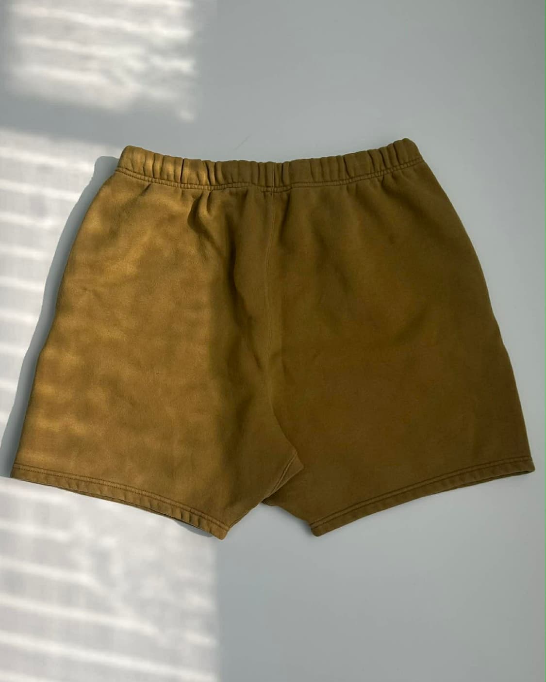 [M] 피어오브갓 에센셜 로고 앰버 플리스 쇼츠 하프 팬츠 상품이미지2