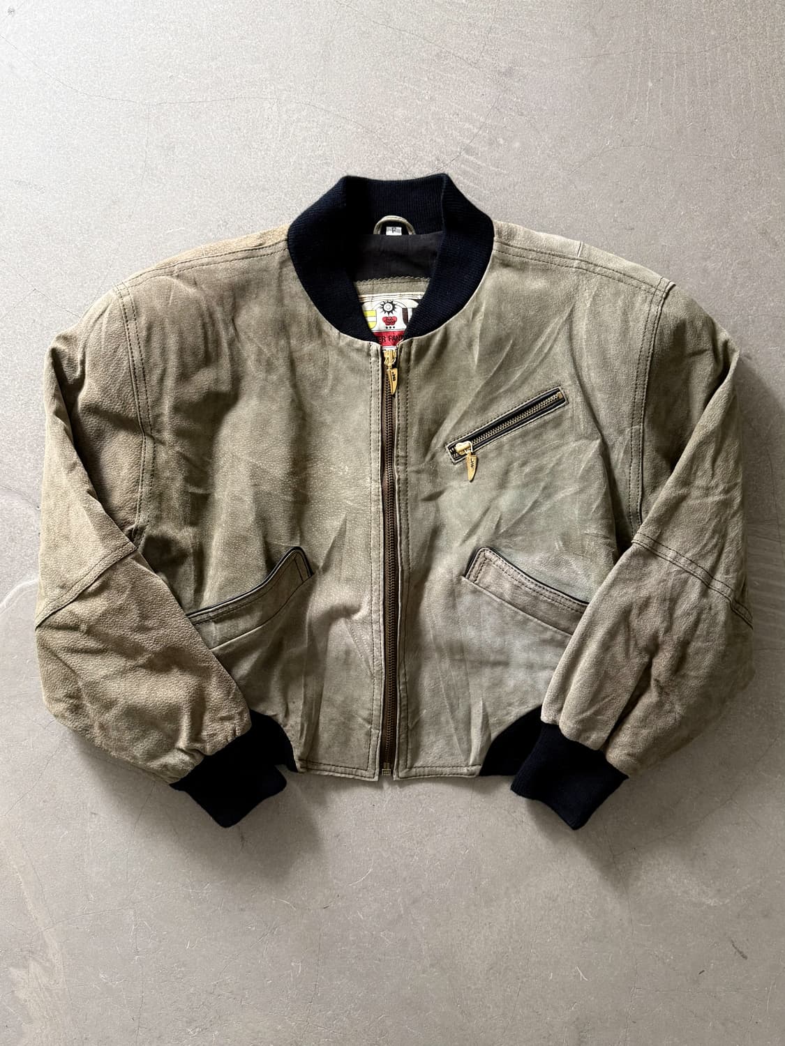 Vintage LEATHER FANTASIES Leather Jacket 상품이미지2