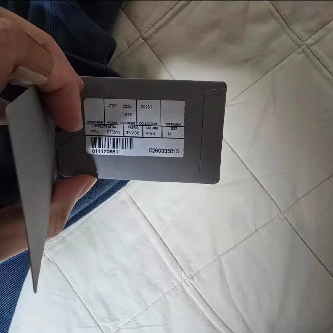 새상품) 발렌시아가 BB코프 후드 블루 M 상품이미지3