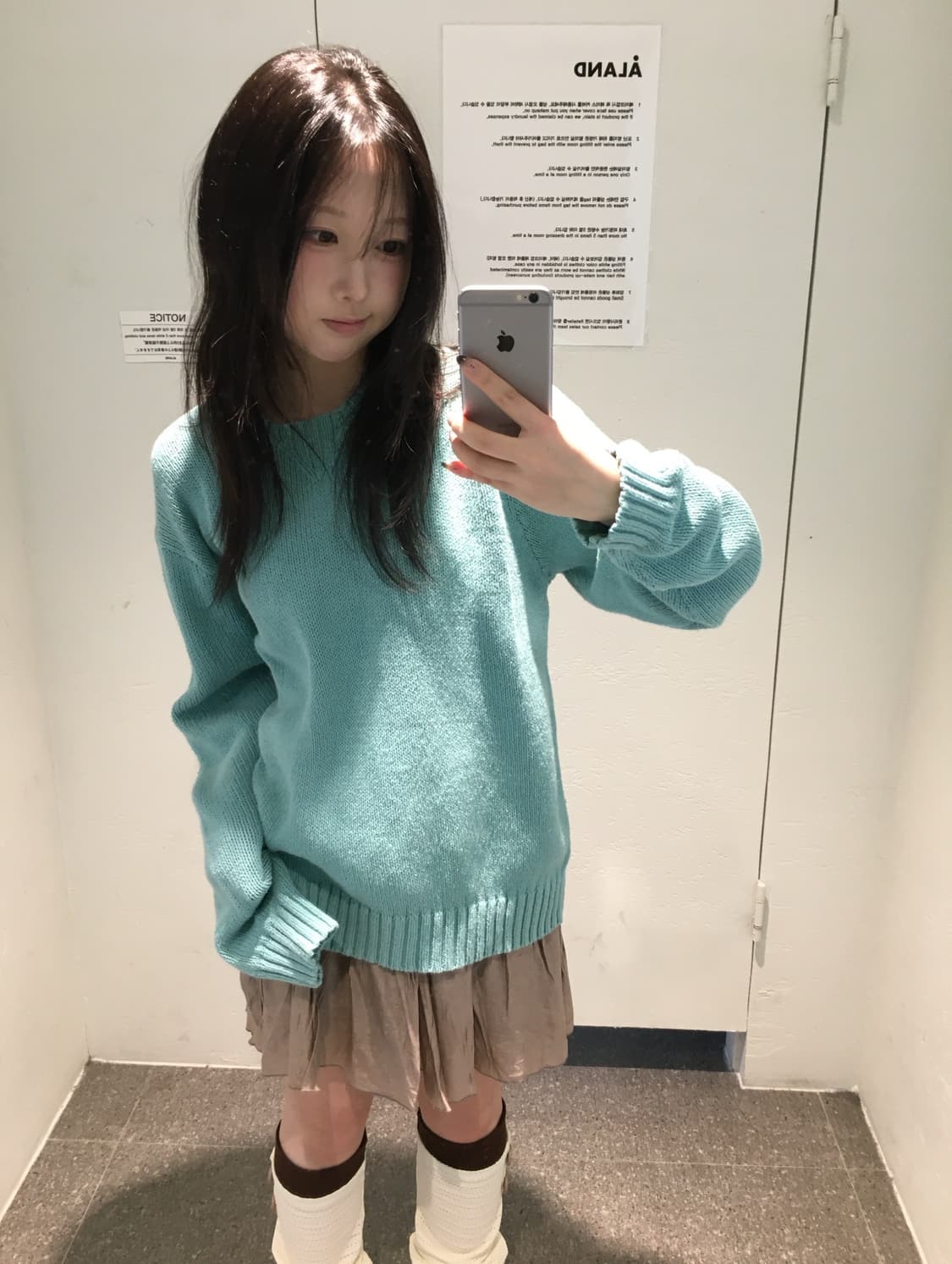 빈티지 민트 폴로 코디세트 상품이미지2