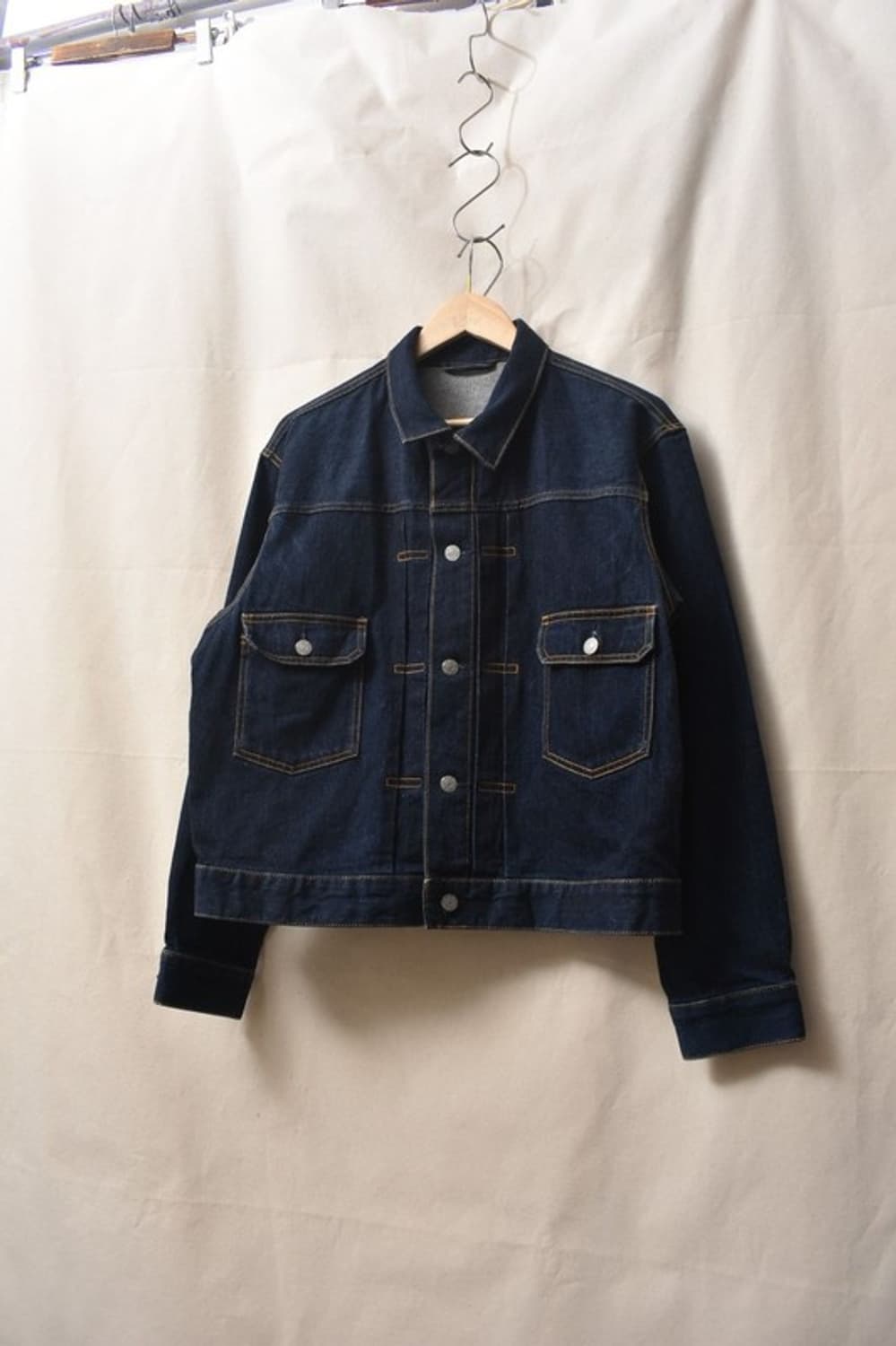 GU 2세대 G쟌 데님 트러커 청자켓 L M0080 상품이미지2