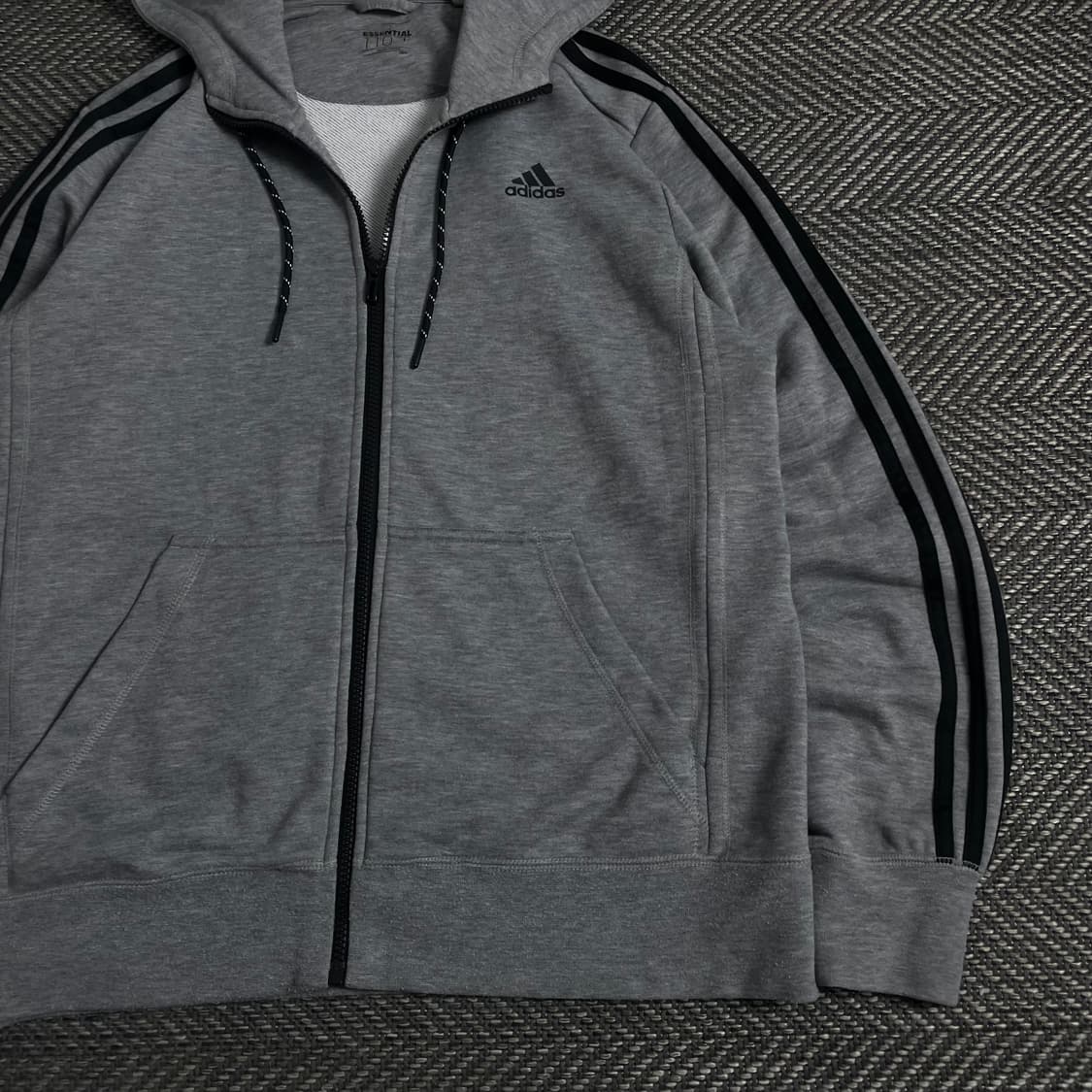 아디다스 트랙 사이드라인 그레이 후드집업o 3594 상품이미지2