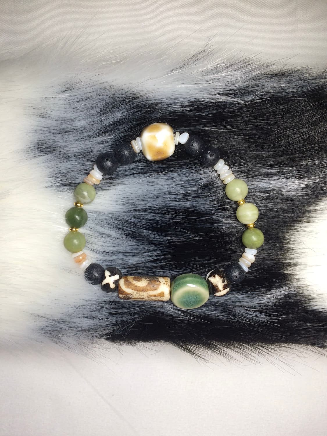 [08] 핸드메이드 비즈 팔찌 상품이미지1