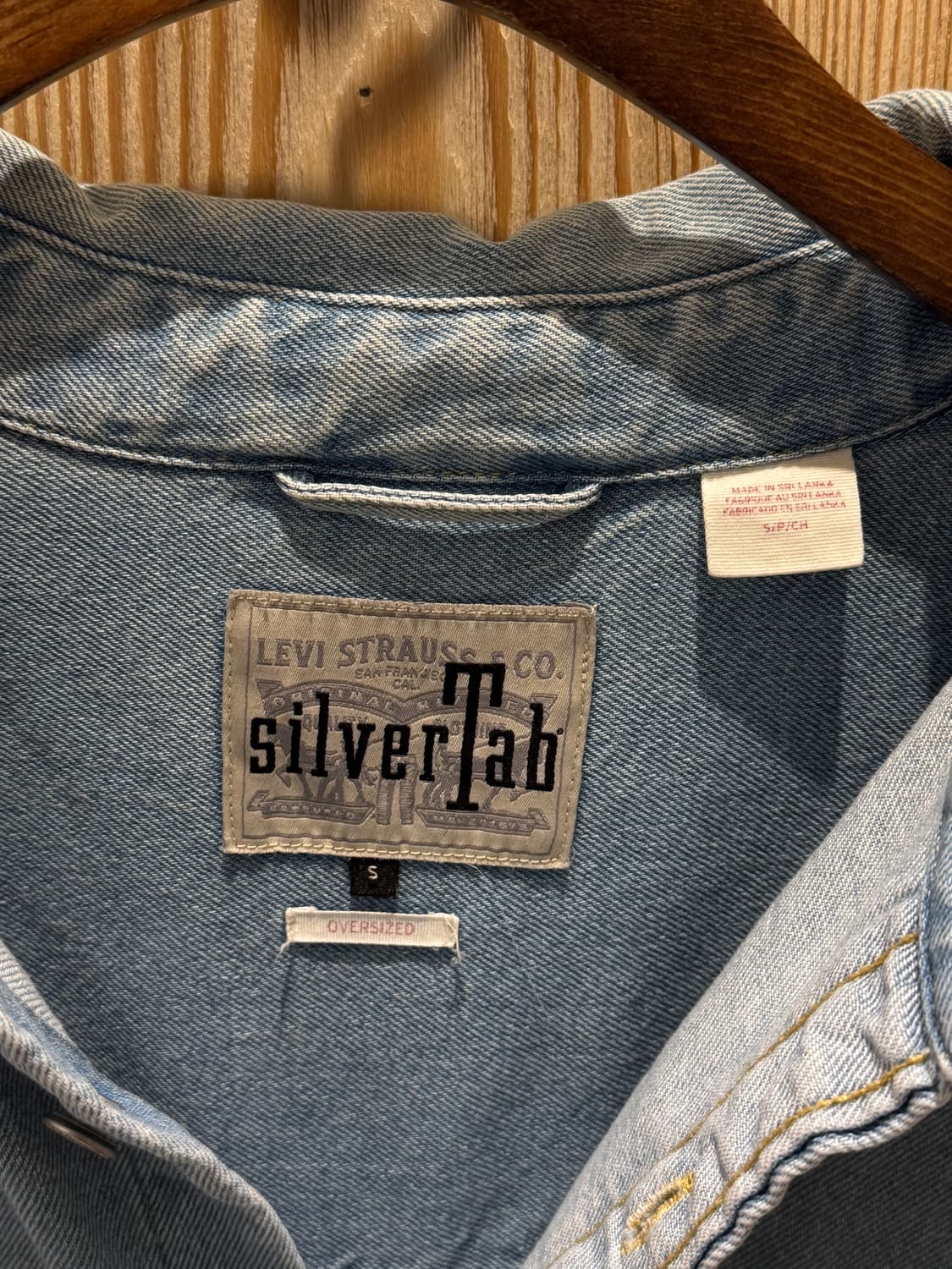 리바이스 실버탭 데님셔츠 상품이미지6