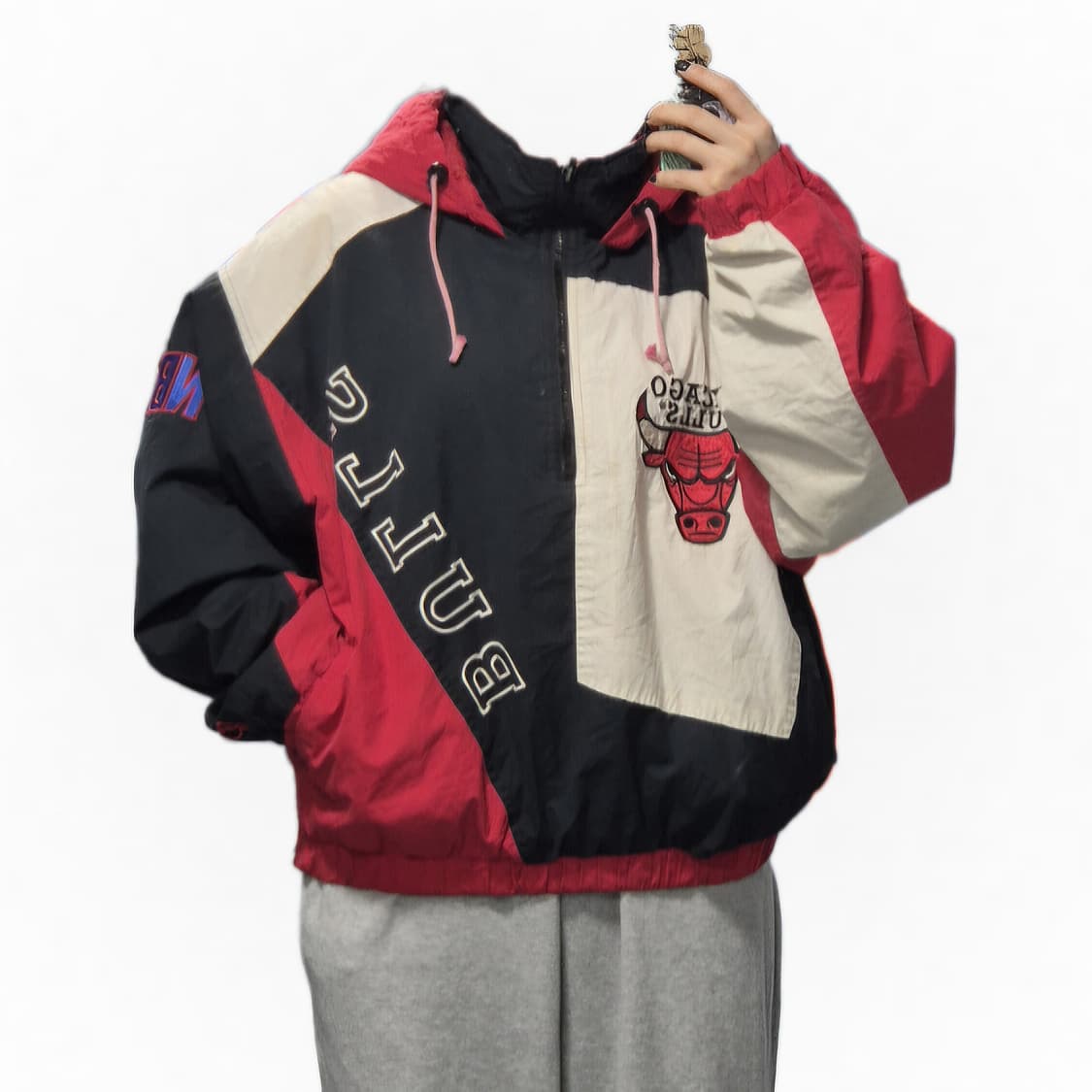 시카고불스 NBA 올드스쿨 아노락 L 상품이미지6