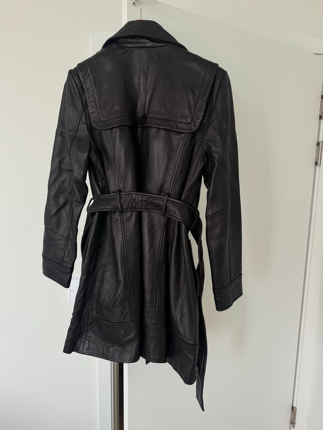 리얼레더 가죽코트 상품이미지3