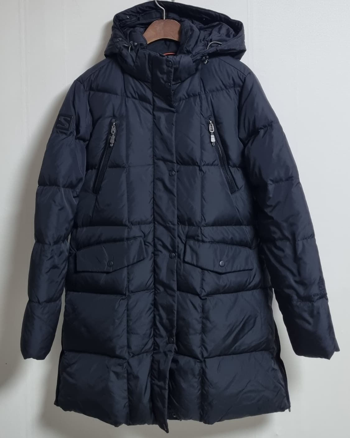 S (55) 살로몬 블랙 구스다운 패딩  상품이미지1