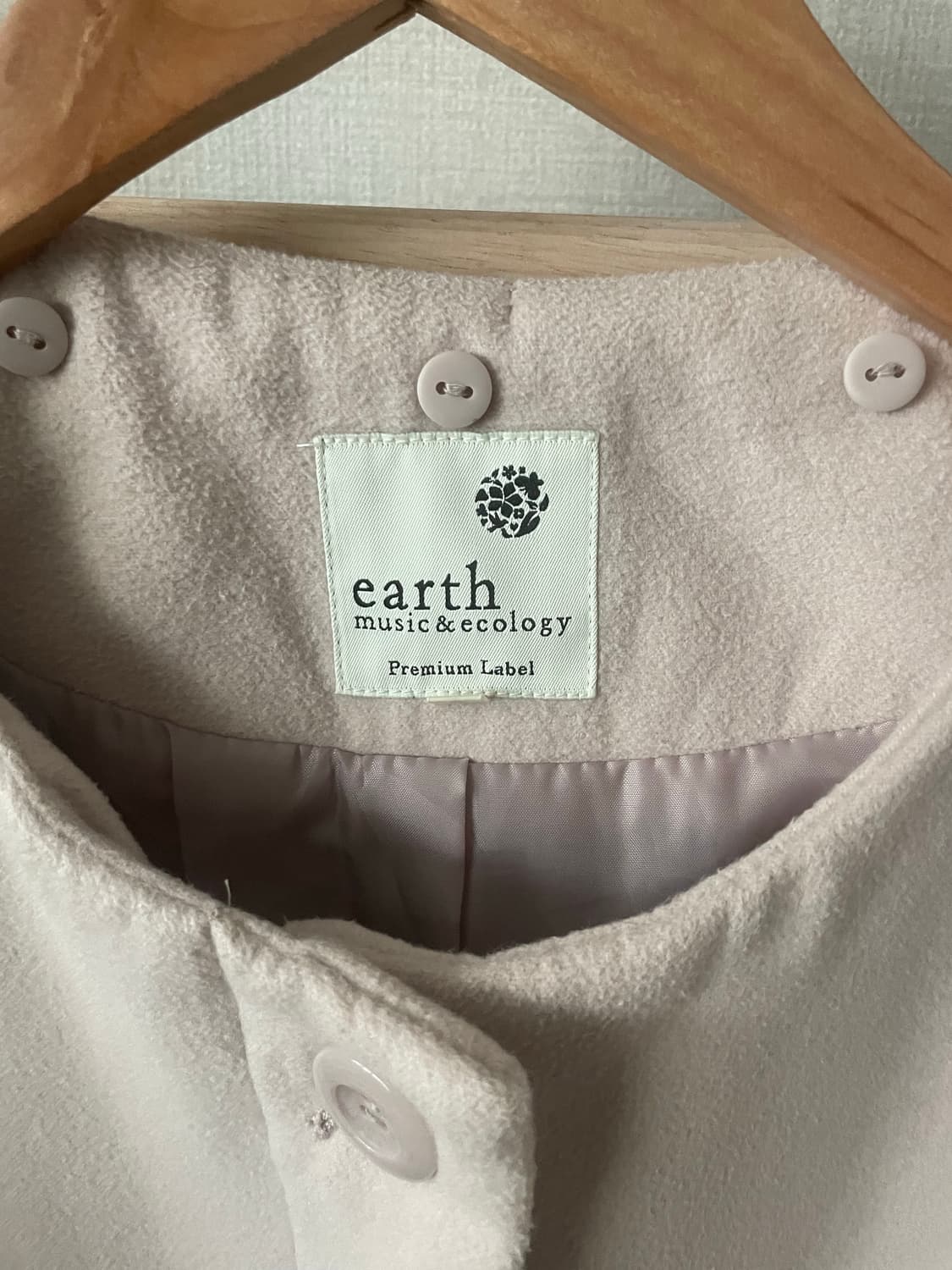 모리걸 빈티지 어스뮤직 핑크 숏코트 💗🌸 상품이미지2