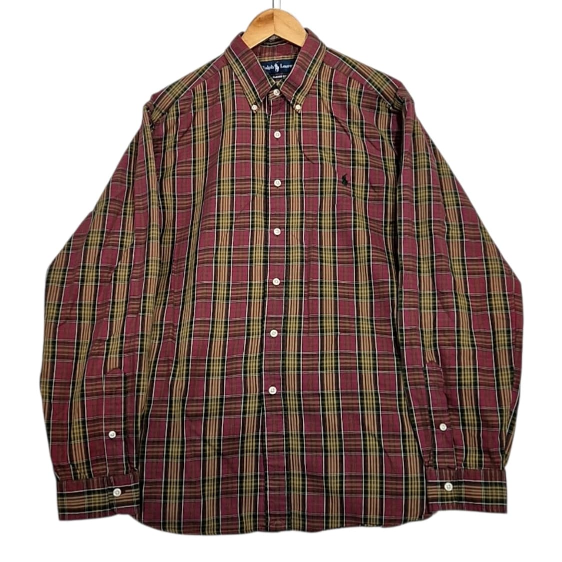 폴로 랄프로렌 체크 셔츠 상품이미지1