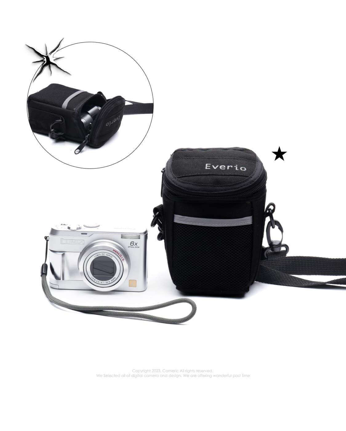 (건전지/입문🐥)파나소닉 Panasonic LUMIX DMC-LZ2디카 상품이미지4