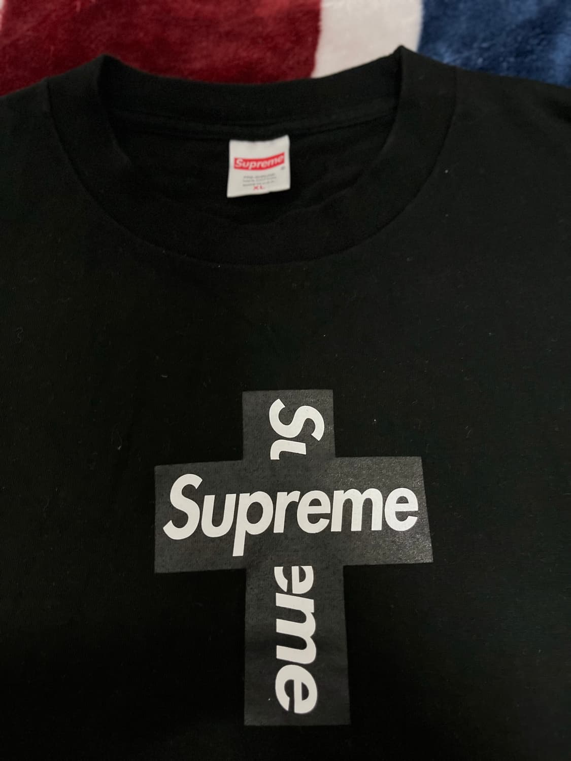 슈프림 FW20 크로스 박스로고 반팔티 XL(105) 정품 상품이미지2
