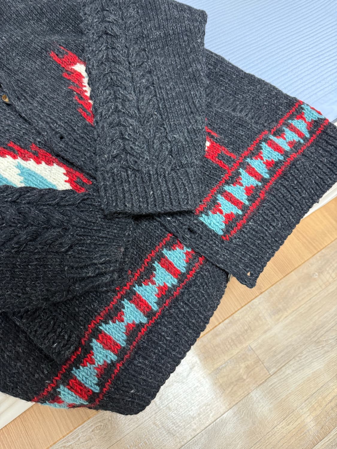 페로우즈 니트 가디건L 상품이미지4