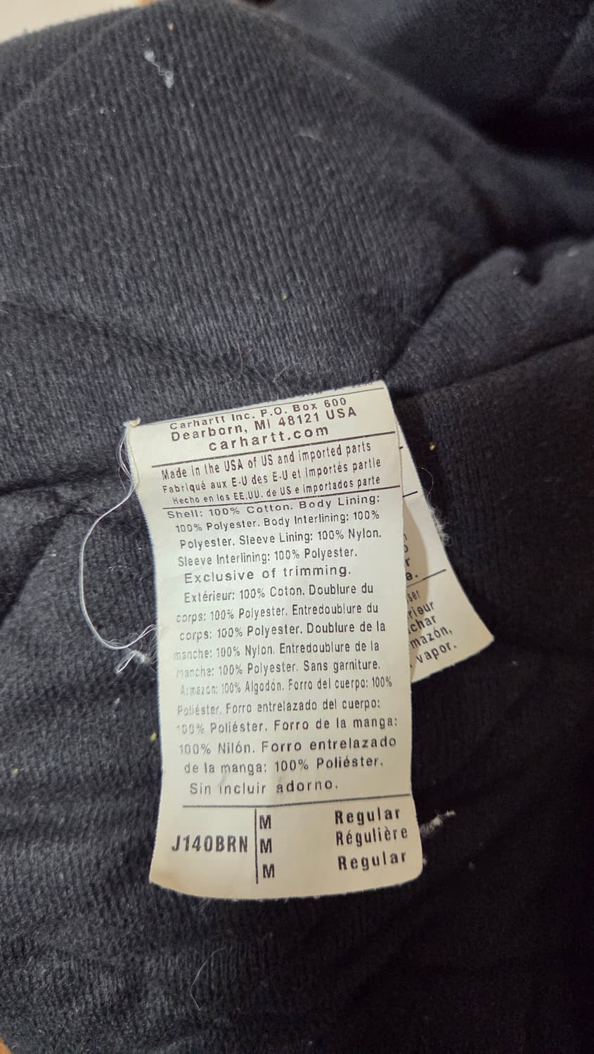 칼하트 J140 액티브 자켓 상품이미지8