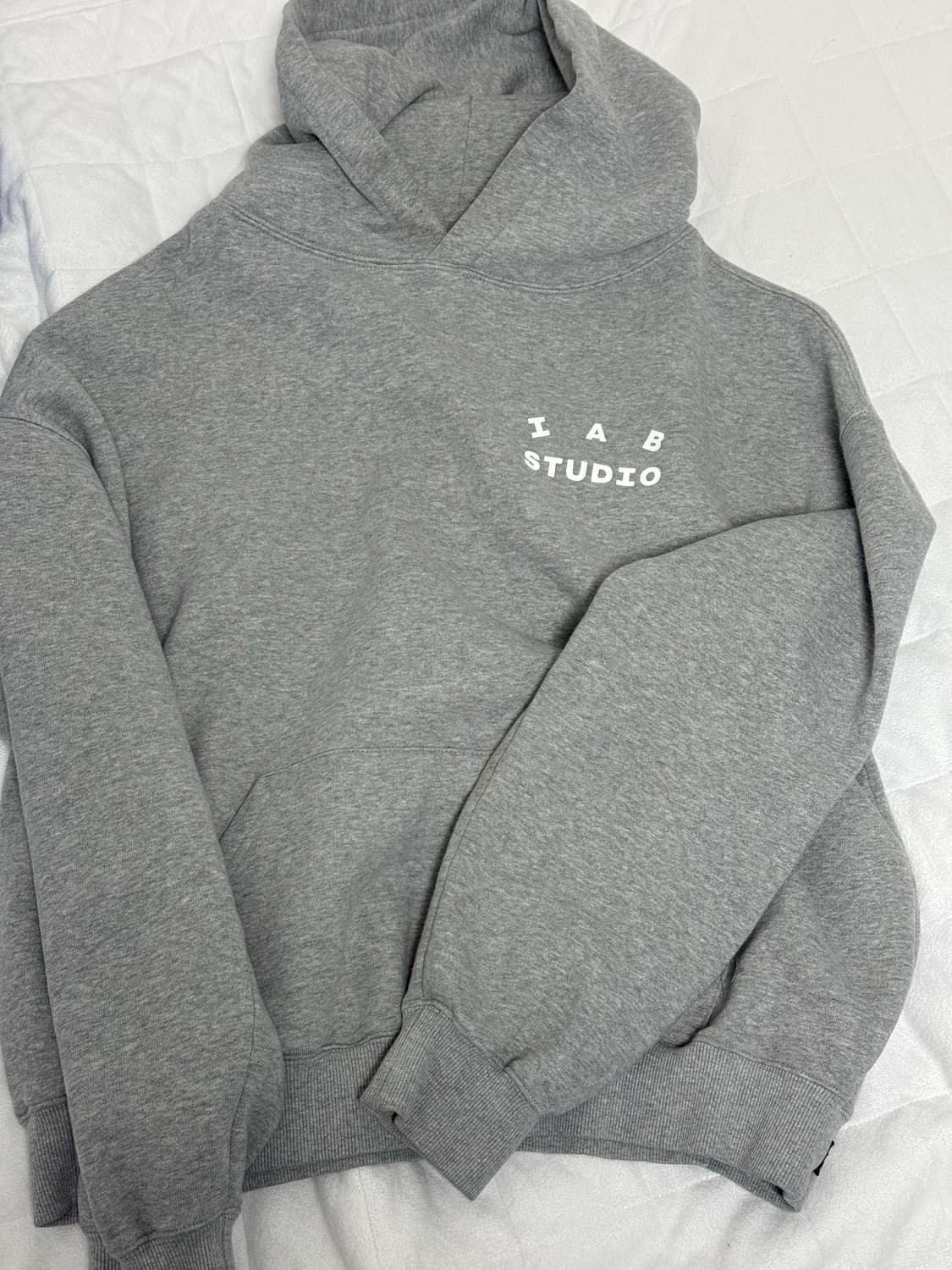 아이앱 스튜디오 후드 그레이 - 21SS 상품이미지2