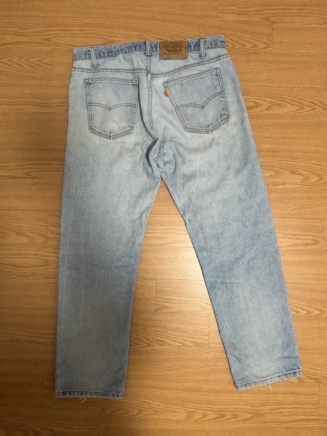 90s USA 리바이스 505 오랜지 탭 W36 L30  상품이미지3