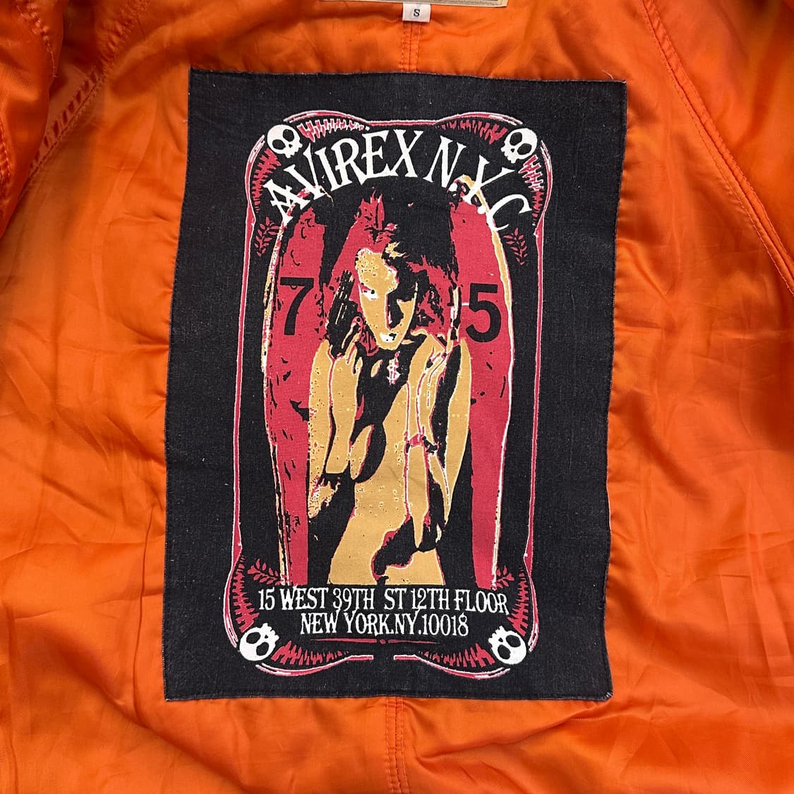 아비렉스 n2b 플라이트 자켓 카키 상품이미지9