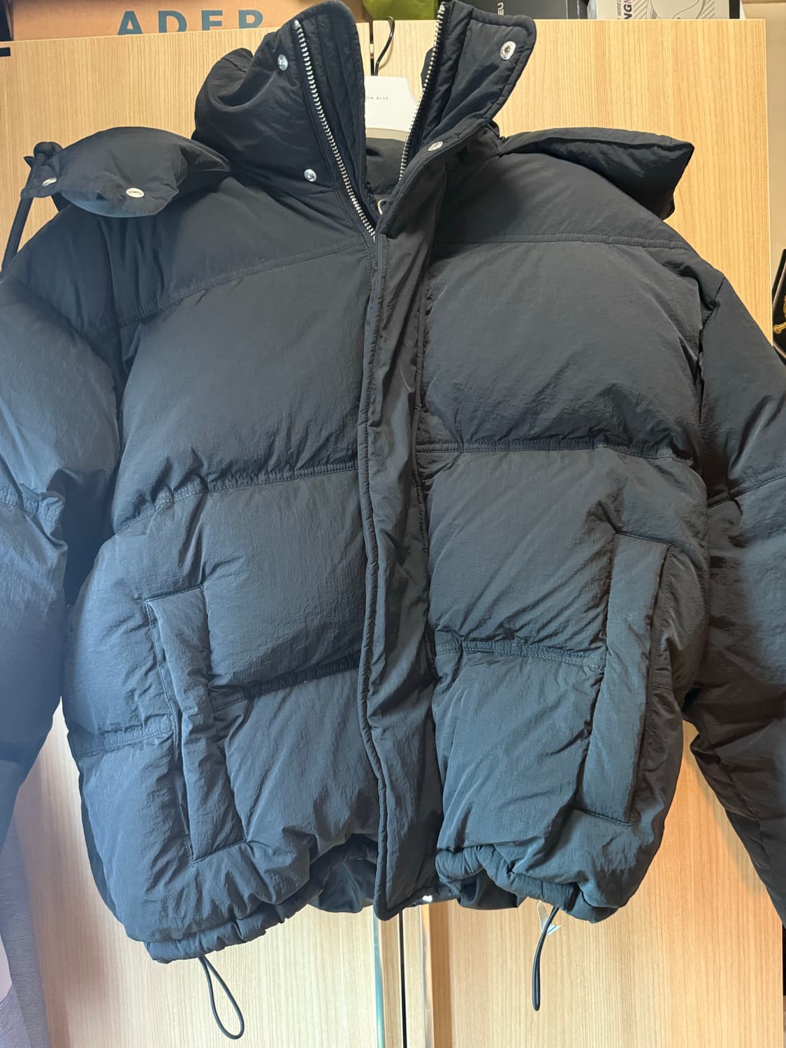 아미 AMI 하트로고 스몰 패딩 s 사이즈 상품이미지1