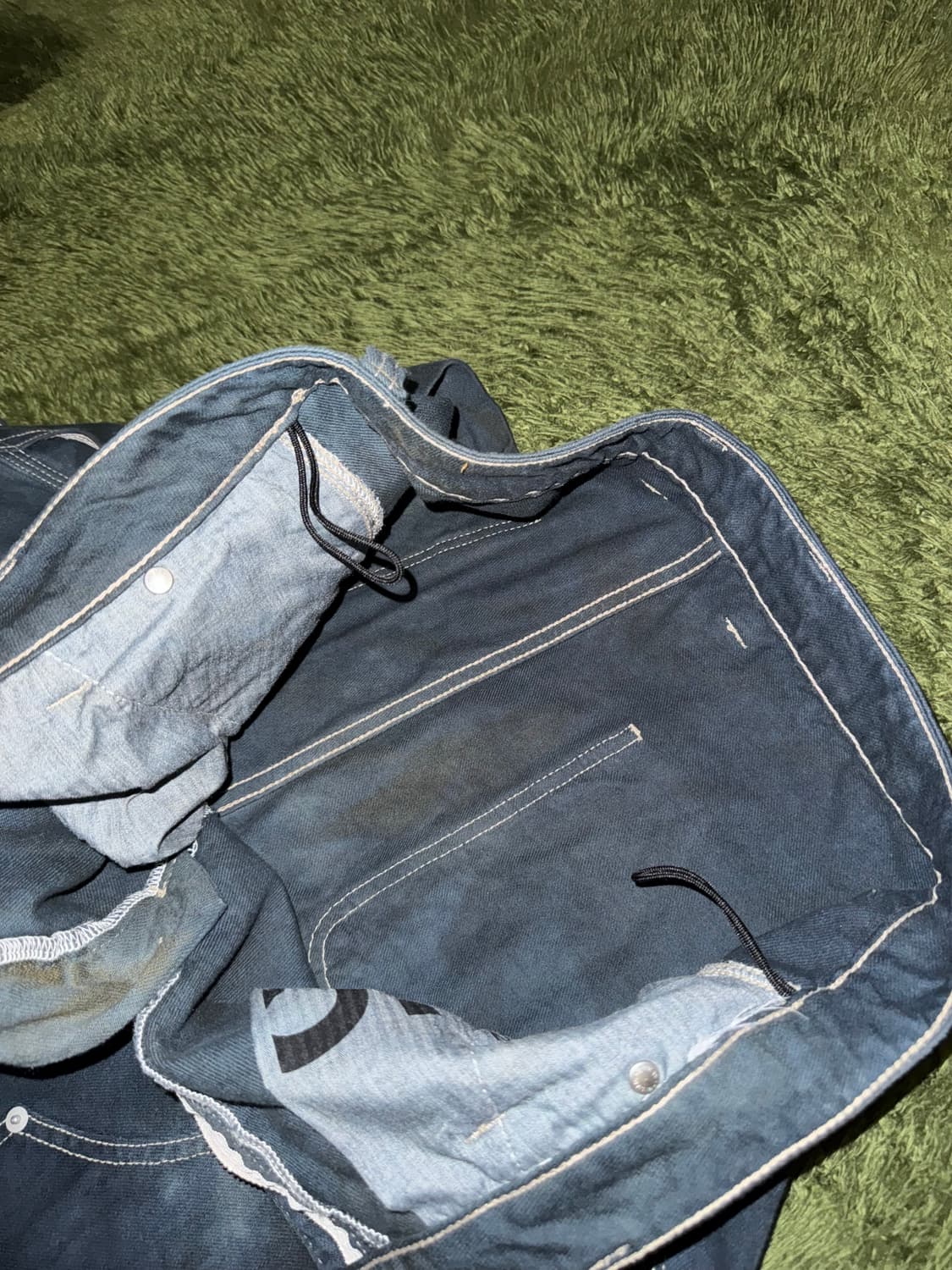 [XL] 펜필드 핸드 다잉 루즈핏 코튼 더블니 워크팬츠 상품이미지4