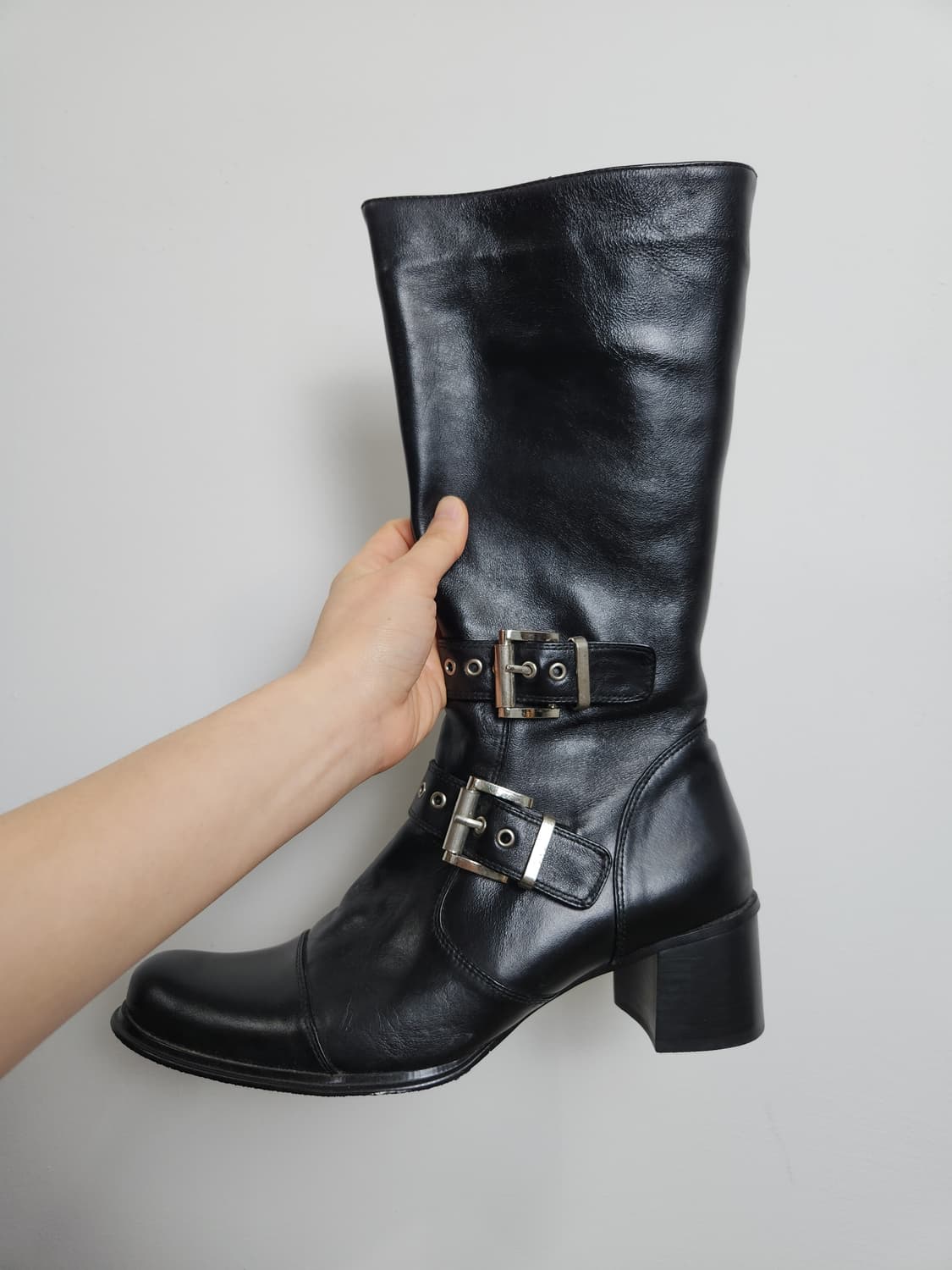 버클 미들 부츠(235~240mm) 상품이미지7