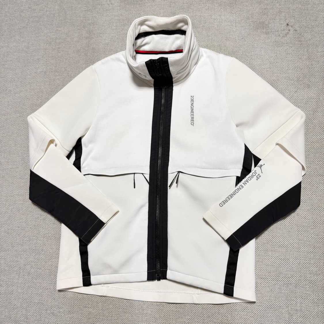 조던 엔지니어드 화이트 기모 자켓 상품이미지1