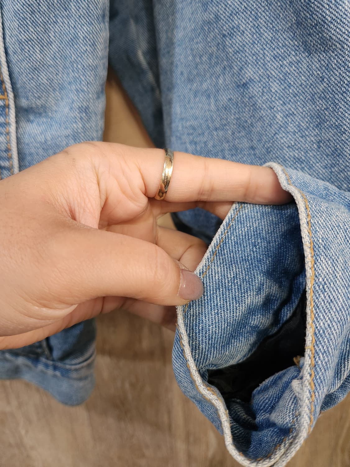 1052) 양모 청자켓 상품이미지5