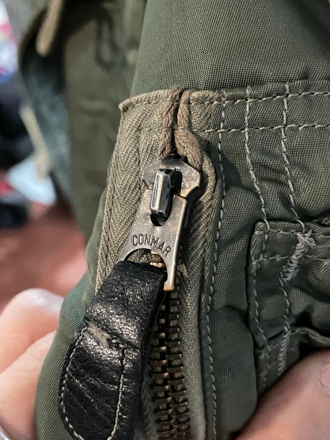 60s 오리지널 us 미공군 N3B 파카 (CONMAR 지퍼) 상품이미지7