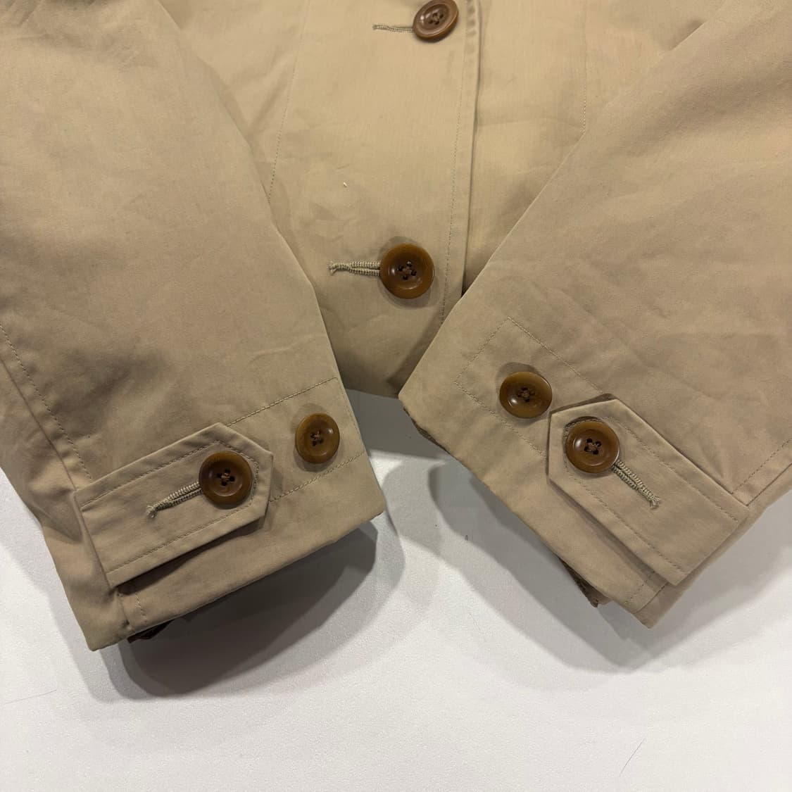 [M] 17FW 마가렛호웰 베이지색 내피 코트 자켓 B288 상품이미지8