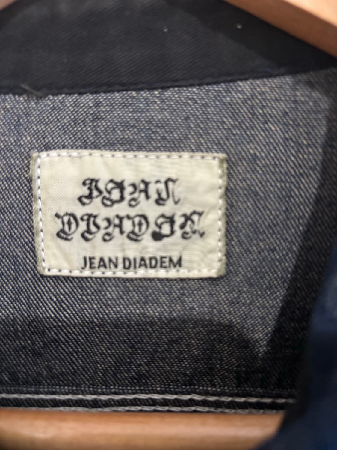 Wacko maria x jean diadem denim shirt jk 상품이미지4
