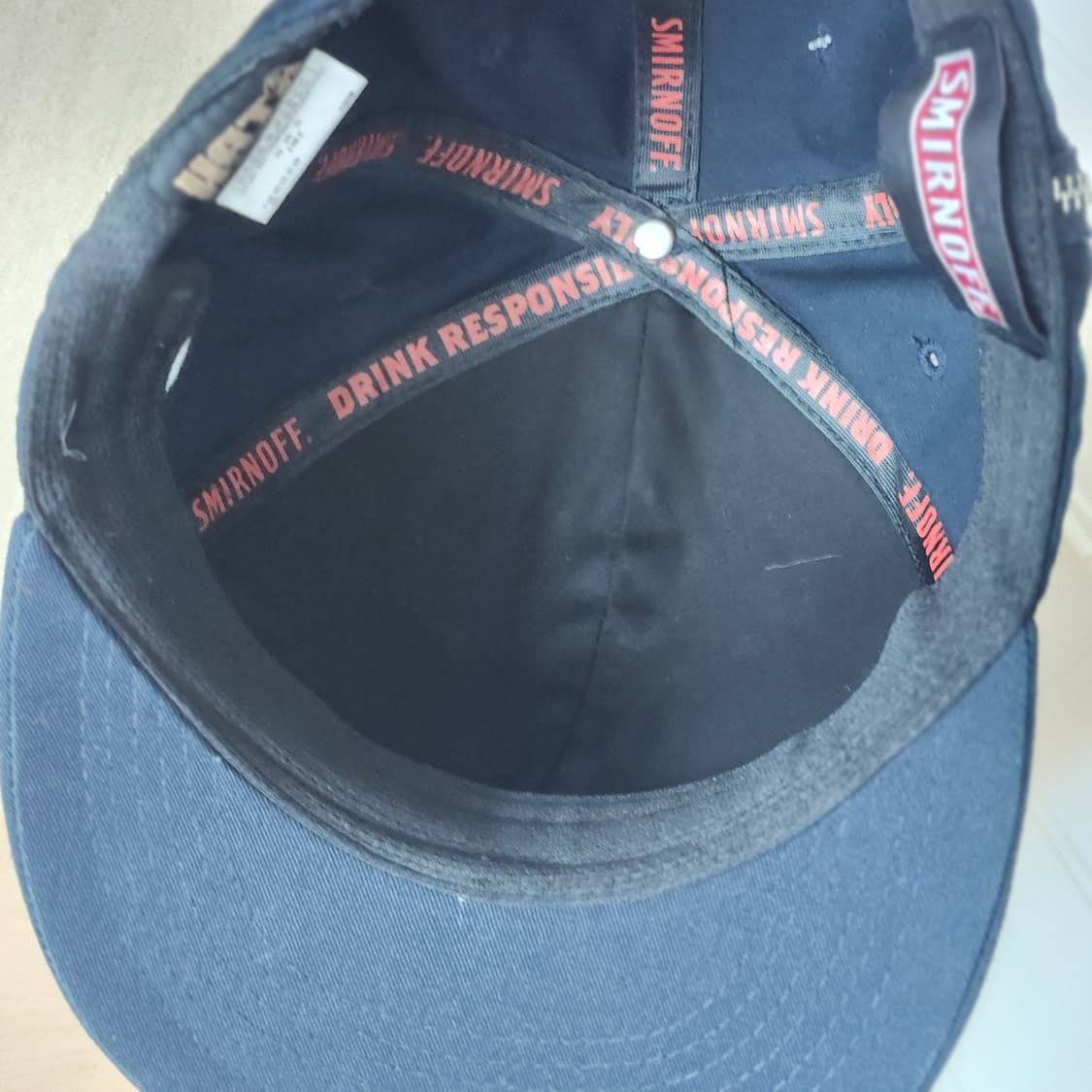 P2-3:🧢 스미노프 × 햇츠온 한정판 콜라보 캡 | 지퍼디테일+레어템 상품이미지7