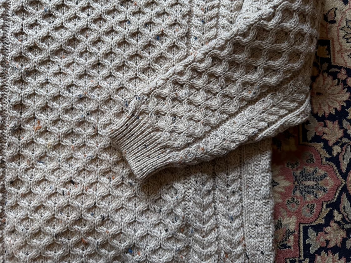 아란크래프트 피셔맨 니트 66~77 상품이미지3