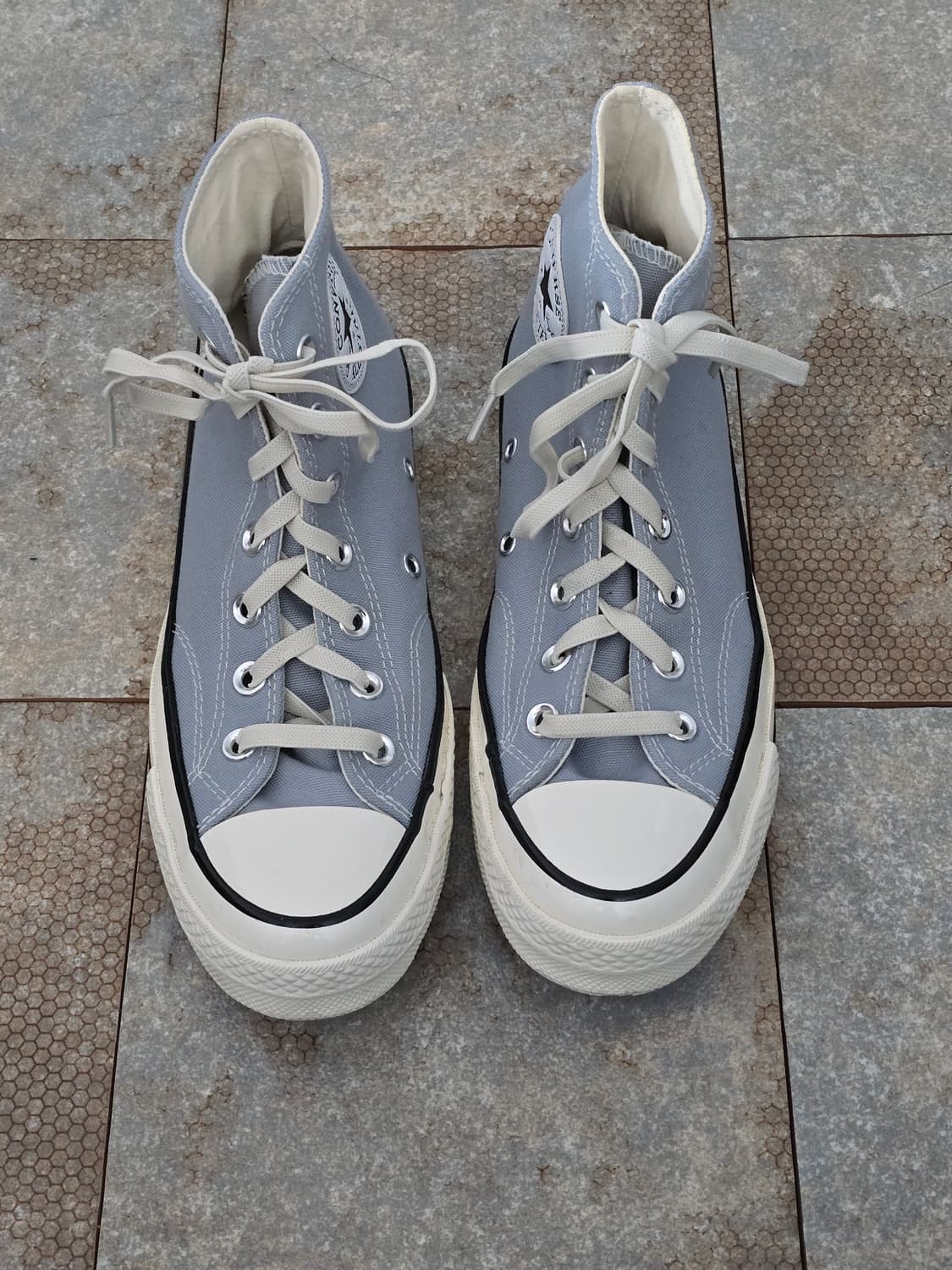 (245)컨버스 척 70 빈티지 캔버스 울프 그레이 하이  상품이미지2