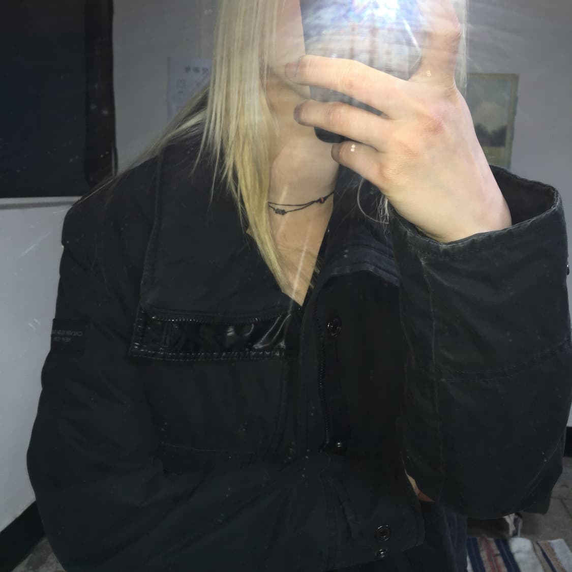 투티/0296 캘빈클라인 진스 뉴욕 시티 1978 경량 자켓 퀄팅 안감 상품이미지2