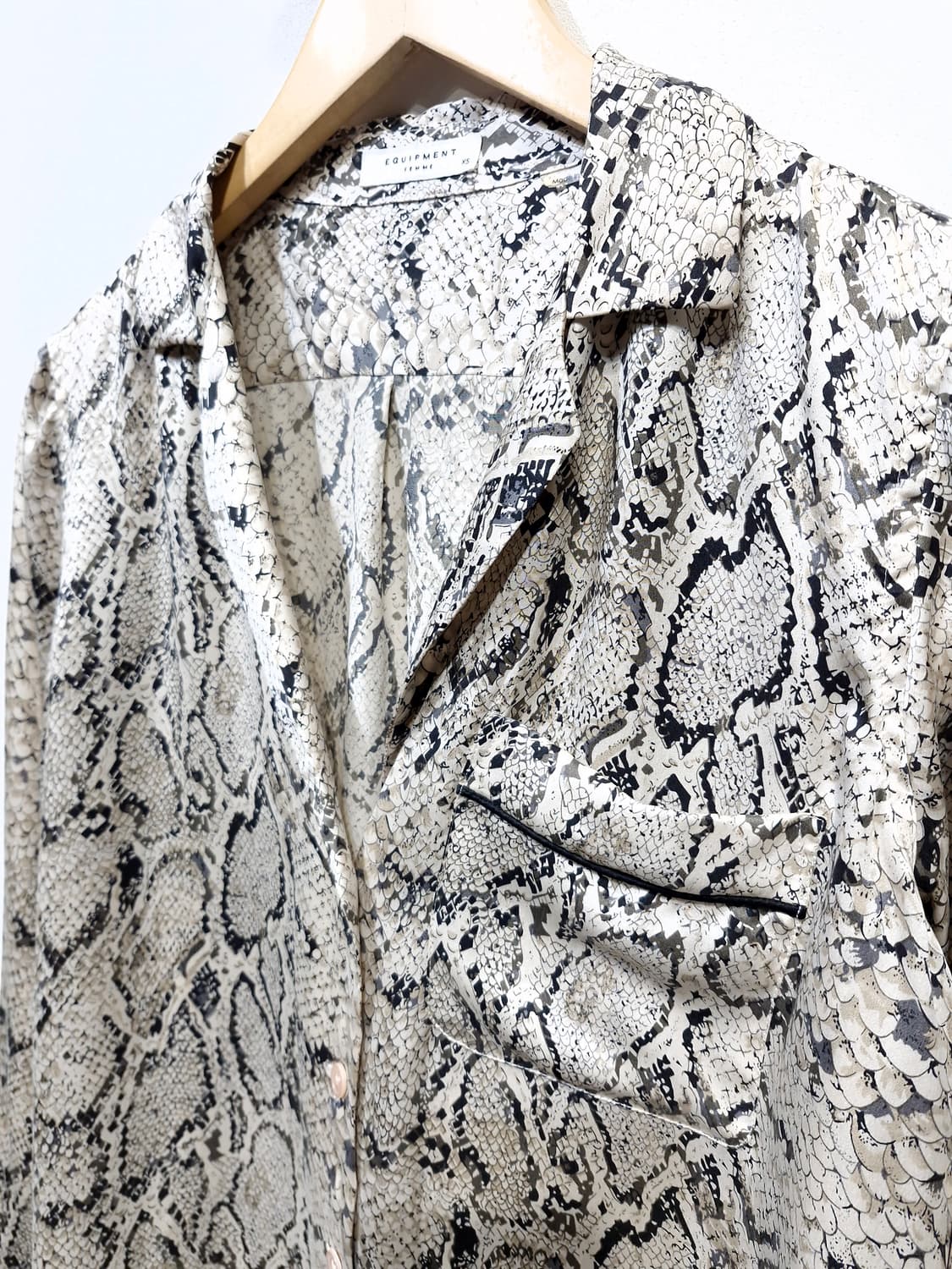 EQUIPMENT 이큅먼트 실크100% 블라우스(XS) 상품이미지3