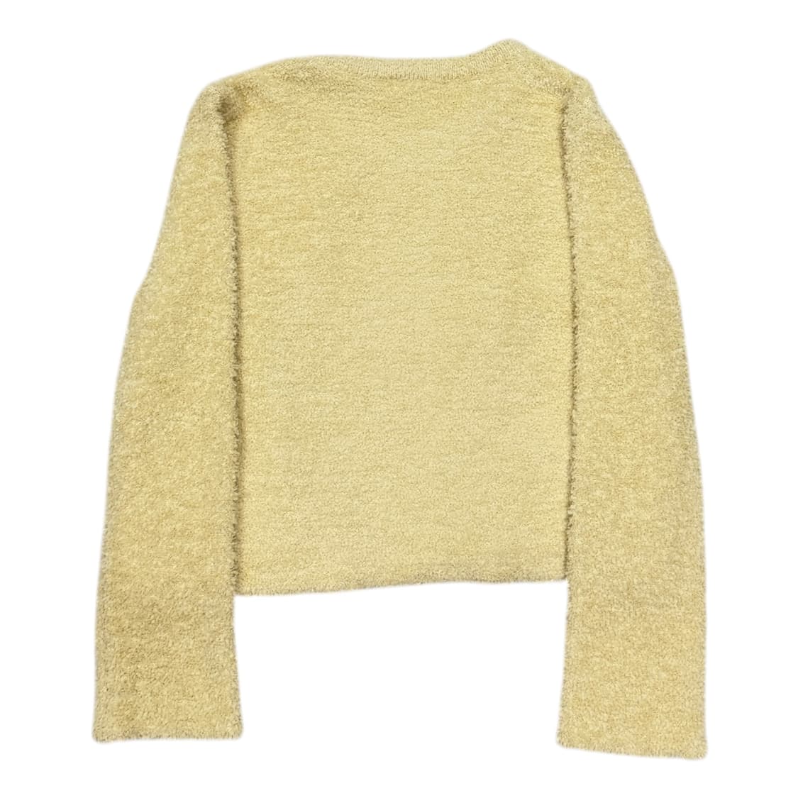 RRACE 레이스 플러피 니트 가디건 옐로우 상품이미지4