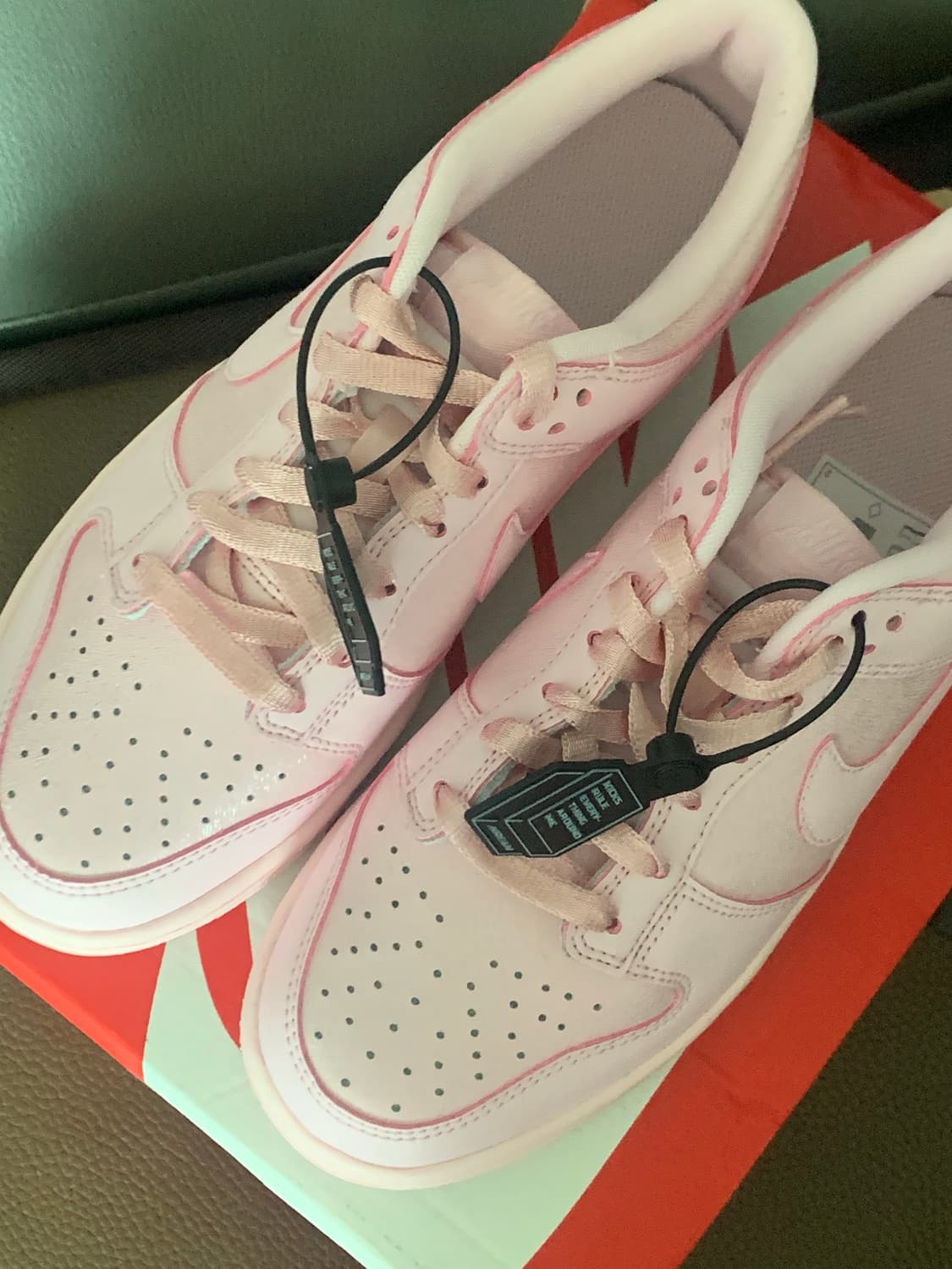 (GS) 나이키 덩크 로우 SE 프리즘 핑크 240 상품이미지3