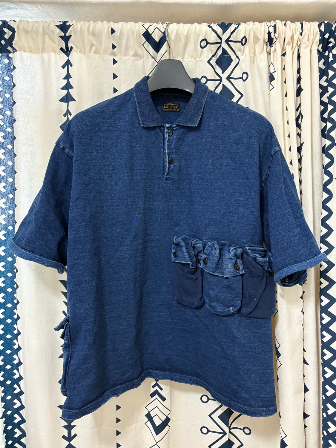 캐피탈 인디고 천축 알파인 폴로티 상품이미지4