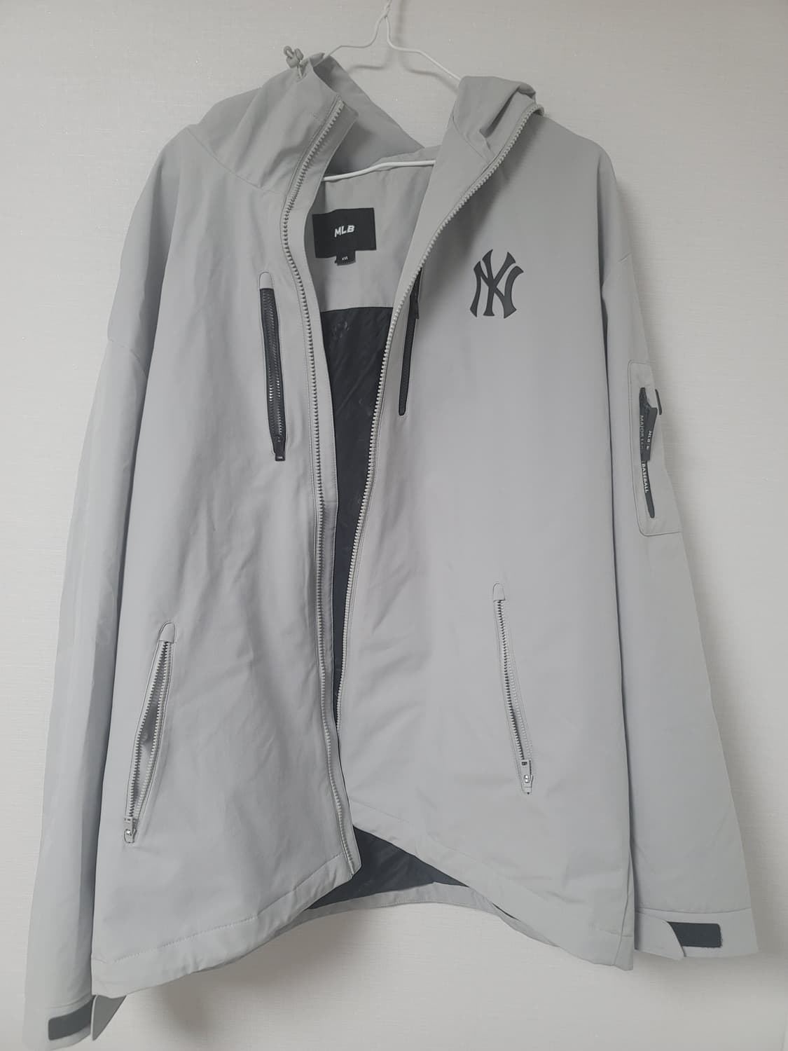 MLB 뉴욕양키스 후드 바람막이 점퍼 상품이미지1