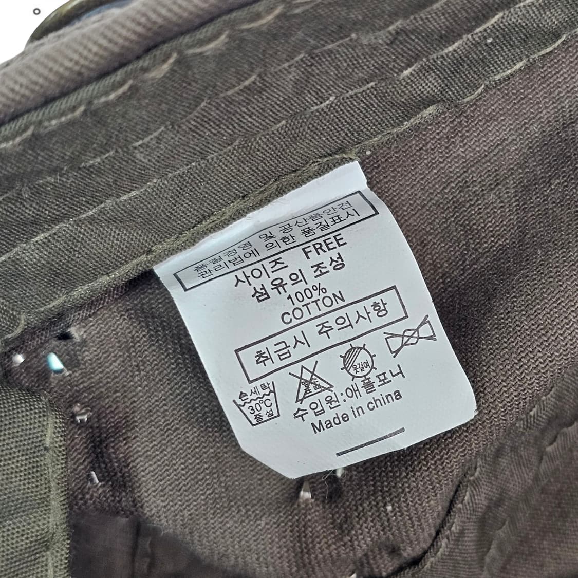  VTG 스터드 밀리터리 캡 상품이미지7