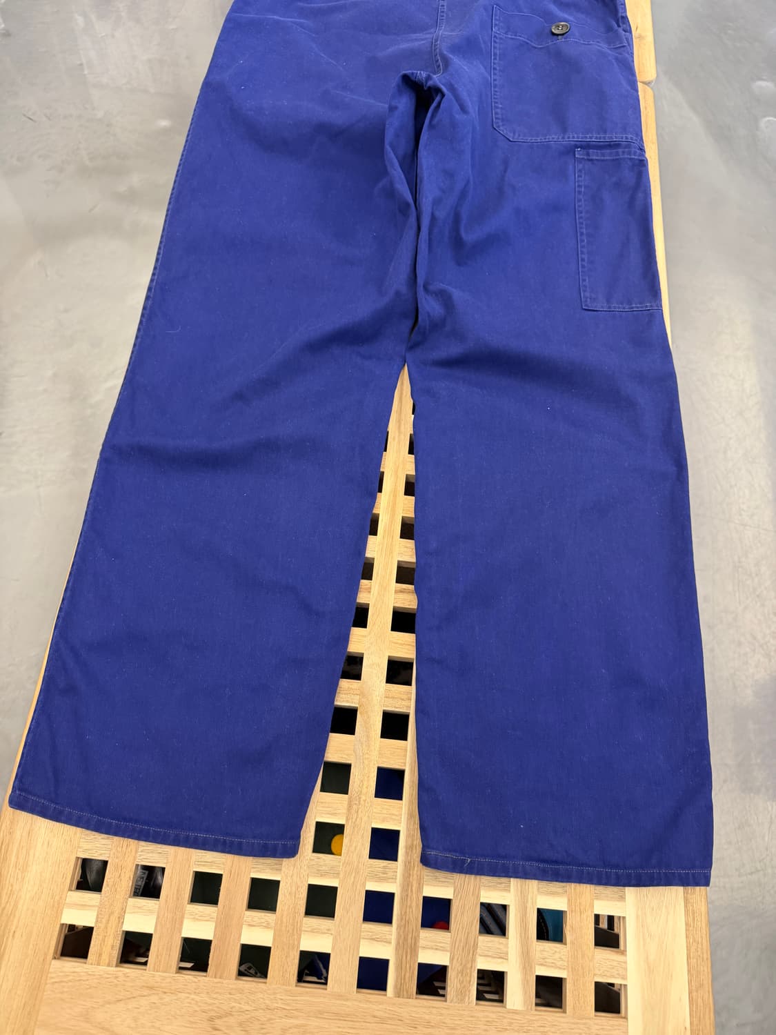 1970s FRIENDSHIP FADED NAVY 빈티지 프렌치워크팬츠 상품이미지9