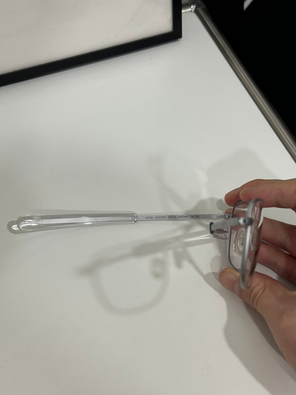 랜돌프 엔지니어링 에비에이터 매트크롬 투브릿지 보잉 아이웨어 상품이미지8