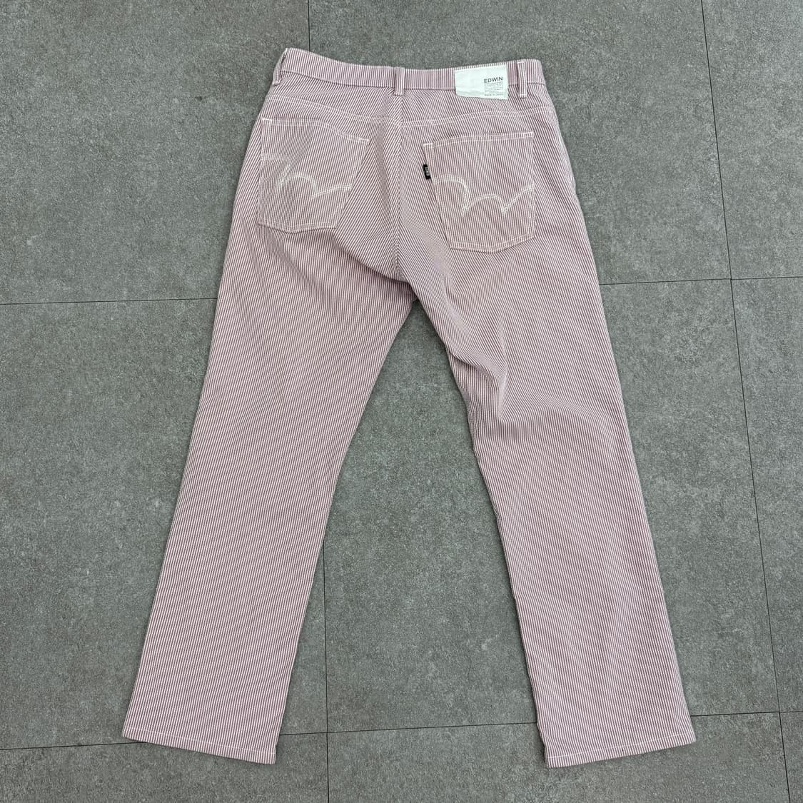 에드윈 레드 팬츠 상품이미지4