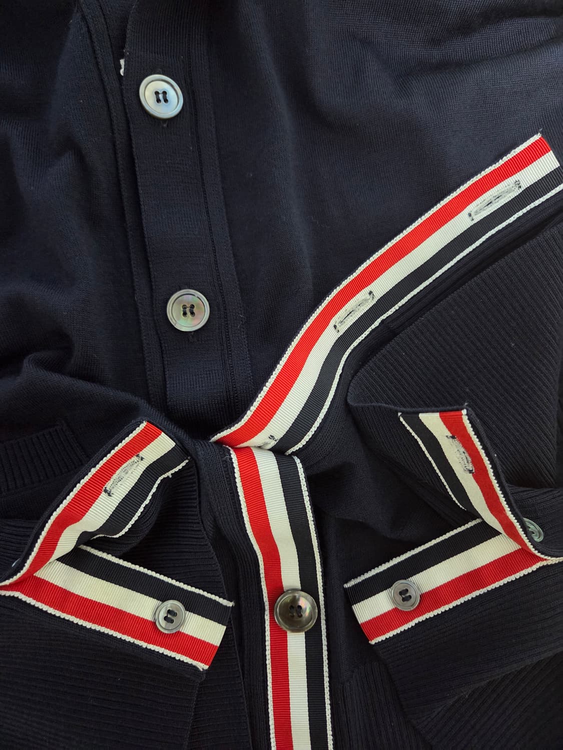 [새상품급 3] 톰브라운 메리노 울 가디건 상품이미지6