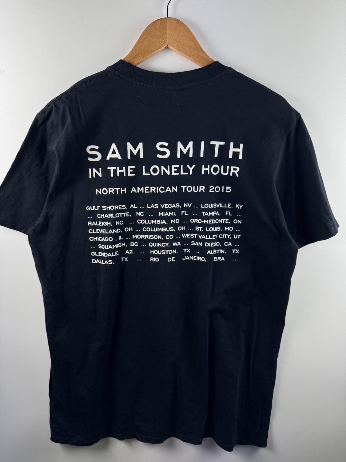 샘스미스 2015 북미 투어 부틀렉 티셔츠2139 상품이미지5