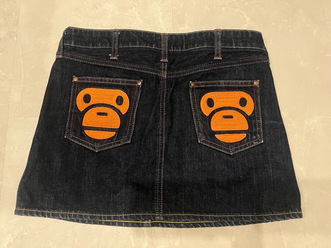 베이프 데님 스커트 XXS 상품이미지1