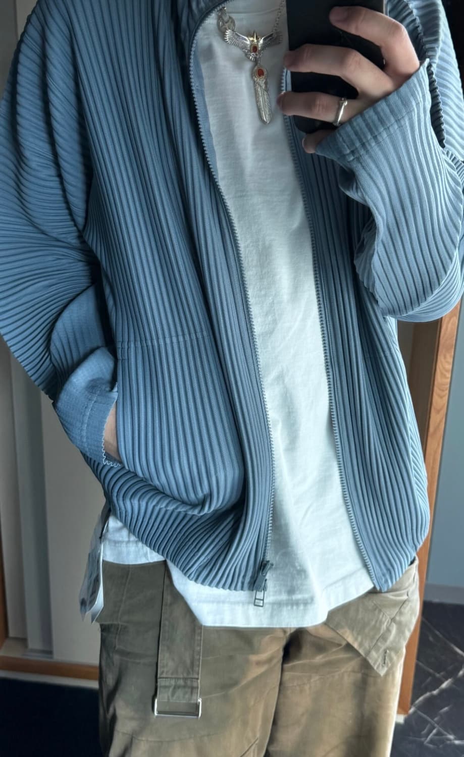 [4] 이세이미야케 옴므플리세 먼슬리 집업 상품이미지1