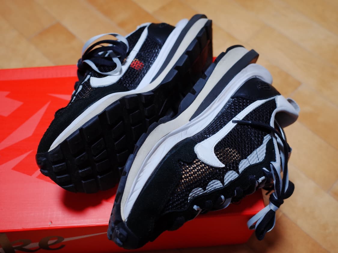 [260] 나이키 x 사카이 베이퍼와플 블랙 화이트 상품이미지9