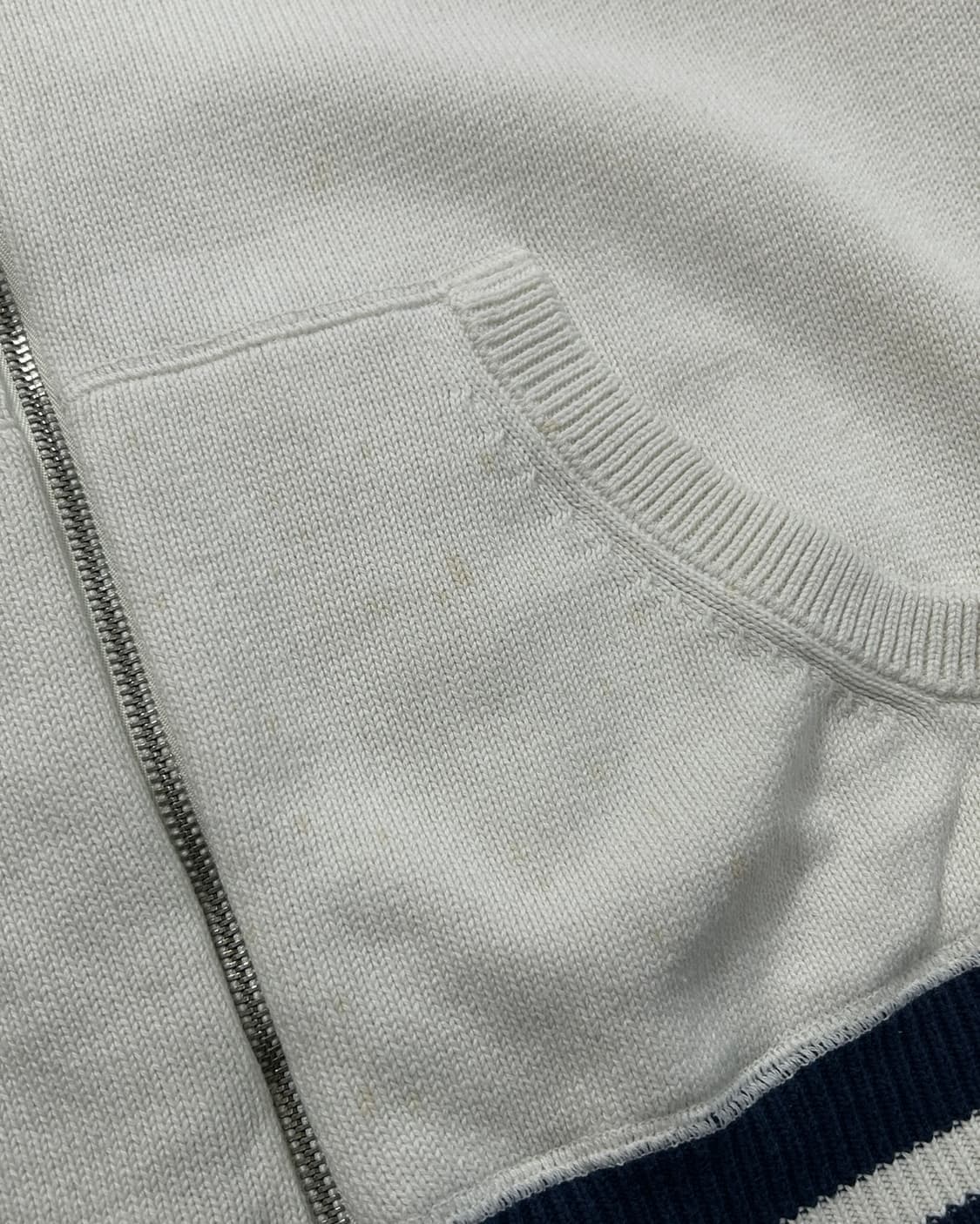 폴로 랄프로렌 진스 넥 로고 니트 집업 상품이미지6