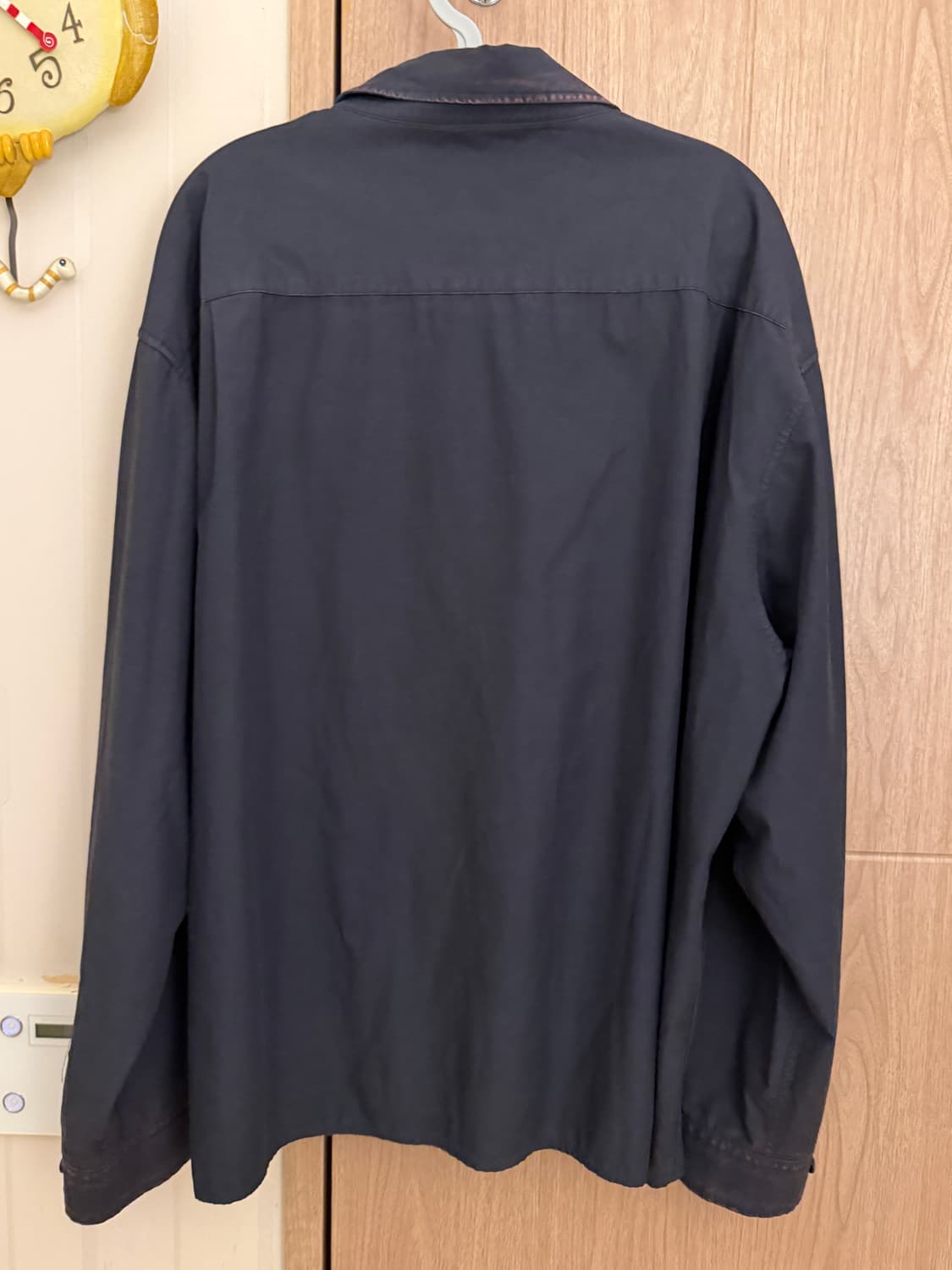 해칭룸 크롭셔츠 다크네이비 3 상품이미지3