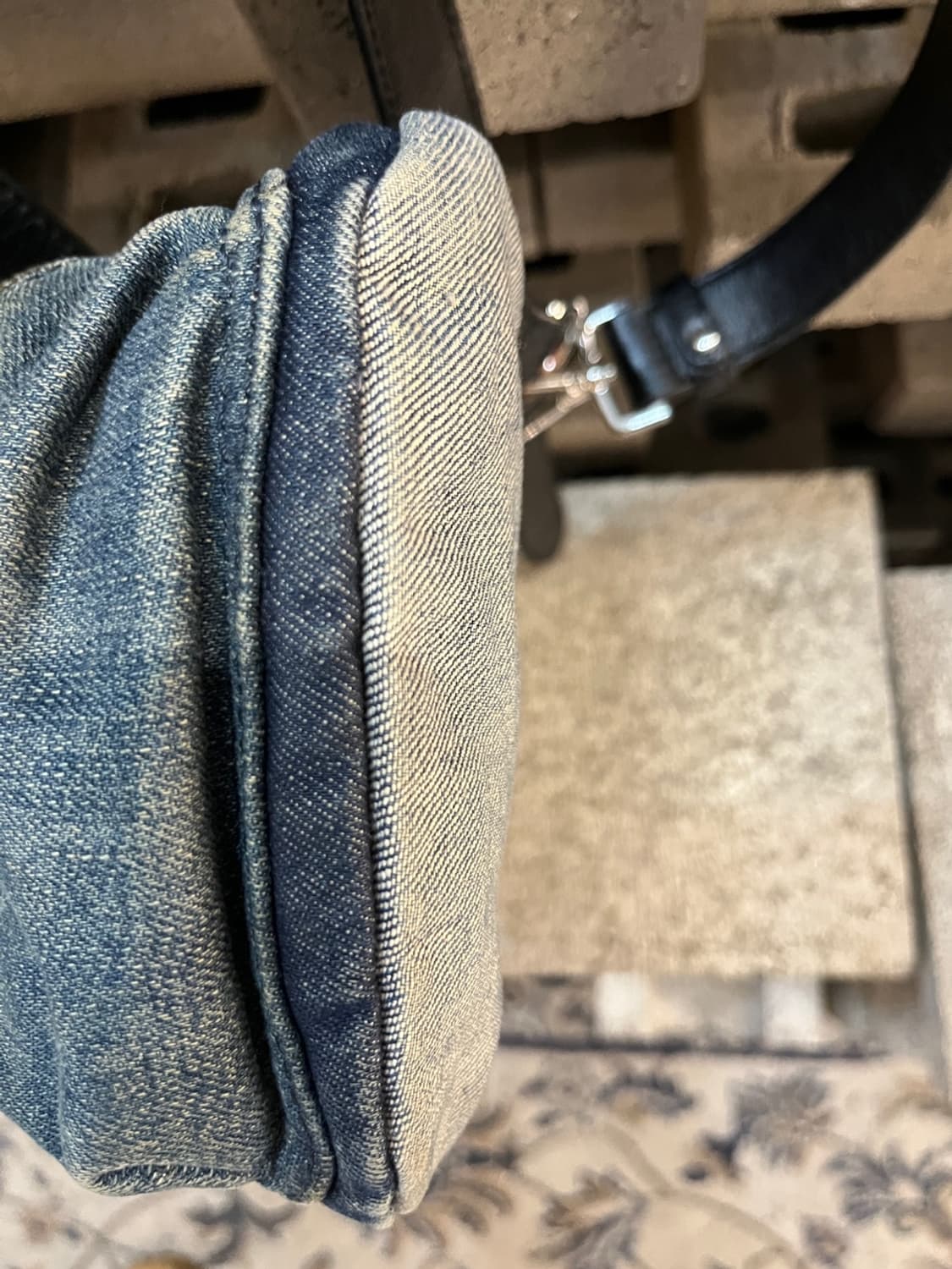 디젤 데님 크로스바디 백 상품이미지5